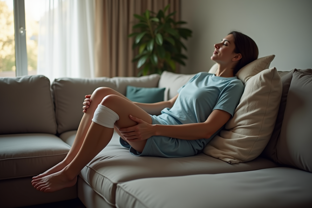 jambes enflées